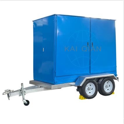 封闭式拖车变压器油滤油机