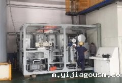 南京环保公司双级真空滤油机现场使用