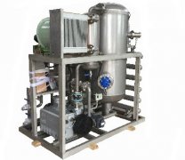 出口型全自动不锈钢 润滑油真空滤油机生产完工