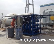 滤油机使用现场及参数