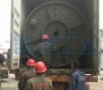 废油过滤基础油设备装箱现场