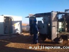 沽源风电滤油机使用现场照片