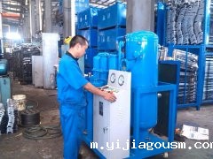 汽车制造液压油滤油机现场照片