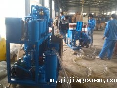 透平油滤油机设备现场调试照片