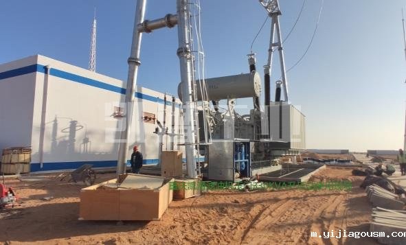 变压器油滤油机现场