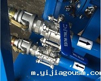 滤油机进出油口