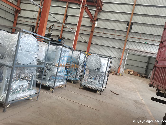 真空滤油机现场交付 真空滤油机现场交付