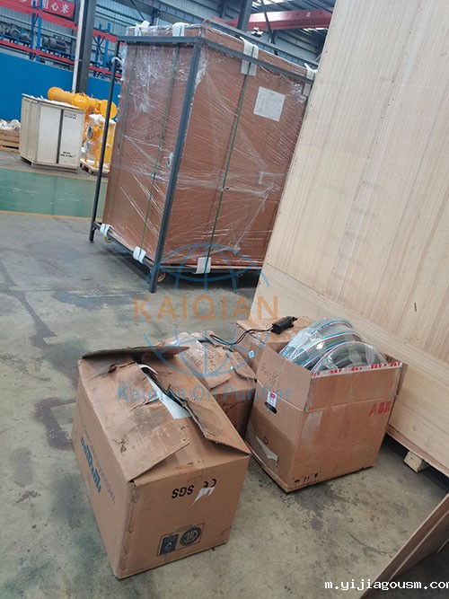 真空滤油机现场