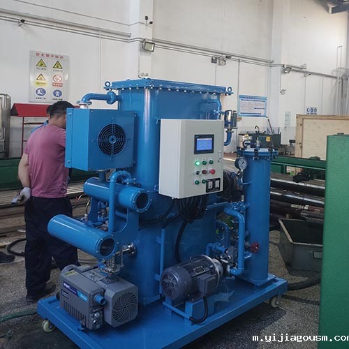 KQVPD系列液压油净化机现场安装