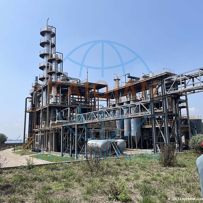 废机油提炼设备,再生基础油设备,柴油生产设备,50-100吨废油处理,凯潜工业,环保再生技术,